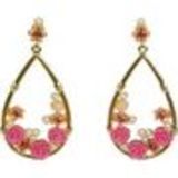 Boucles d'oreilles, boucles perles, 2834 rose Pink - 3245-10975