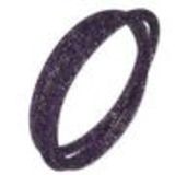 Bracelet double tours similicuir 3350 Vert fluo Black (purple) - 9485-27309