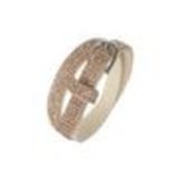 Rhinestones wrap bracelet Cosima Beige - 9605-28242