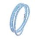 Bracelet double tours similicuir 3350 Vert fluo Bleu - 9485-28794