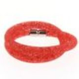 Bracelet Wrap Cristal Shaphia Argenté, 9389 Rouge - 9408-29569