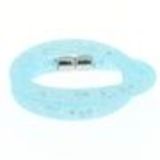 Bracelet Wrap Cristal Shaphia Argenté, 9389 Bleu ciel - 9408-29570
