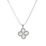 Fashion necklace crystal DANAE Silver (White) - 9801-29595