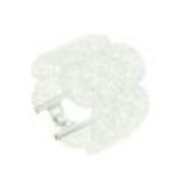 Steel sheet bracelet Ebru White - 9804-29690