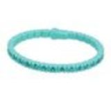 Bracelet silicone strass, 4257 Noir Opaline Blue - 4258-29811