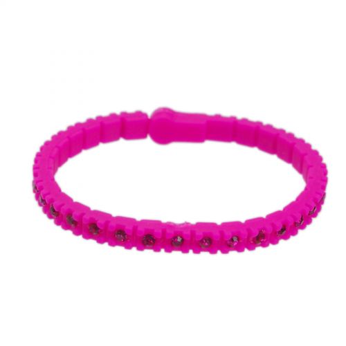 Bracelet silicone Korella Fuchsia - 4258-29813