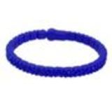 Bracelet silicone strass, 4257 Noir Bleu cyan - 4258-29818