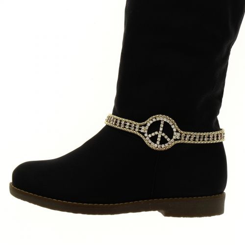 LYA pair of boot's jewel Golden - 3878-30200