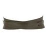 LEHNA Large leatherette belt Taupe - 9248-30878