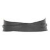 LEHNA Large leatherette belt Dark grey - 9248-30884