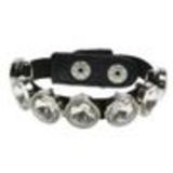 Bracelet similicuir strass 8052 Noir - 8052-31063