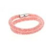 Bracelet Wrap Cristal Shaphia Argenté, 9389 Corail - 9408-31384
