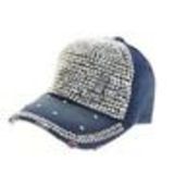 STELLIE denim strass cap hat Denim blue - 7019-31516