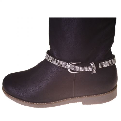 DENYA pair of boot's jewel Black (White) - 8955-31634