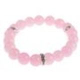 Bracelet extensible à perles de verre MARTA Rose - 9029-31719