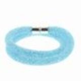 Bracelet Wrap Cristal Shaphia Argenté, 9389 Bleu - 9408-31854