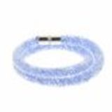 Bracelet Wrap Cristal Shaphia Argenté, 9389 Bleu denim - 9408-31855