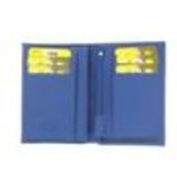 GOKMEN leather wallet Blue cyan - 9904-31996