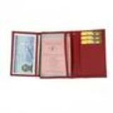 GOKMEN leather wallet Red - 9904-31998