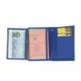 GOKMEN leather wallet Blue cyan - 9904-31999