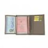 GOKMEN leather wallet Taupe - 9904-32003
