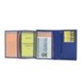 RODNEY leather wallet Blue cyan - 9906-32073
