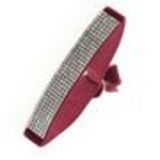 Bracelet strass élastique, 6676 Rouge - 6676-32289