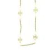 100 cm Long necklace JANICE Beige (Golden) - 9713-32337