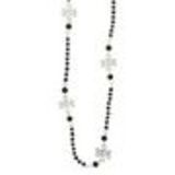 100 cm Long necklace JANICE Black - 9713-32338