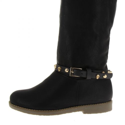 SANCIA pair of boot's jewel Black (Golden) - 4212-32394