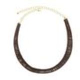 Collier cordons Moe Marron - 5005-32496