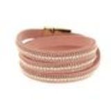 Chains wrap bracelet AMAPOLA Pink - 9956-33000