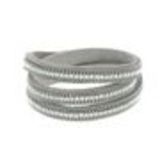 Chains wrap bracelet AMAPOLA Grey - 9956-33001