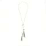 Long necklace VIKE Ecru - 9967-33137