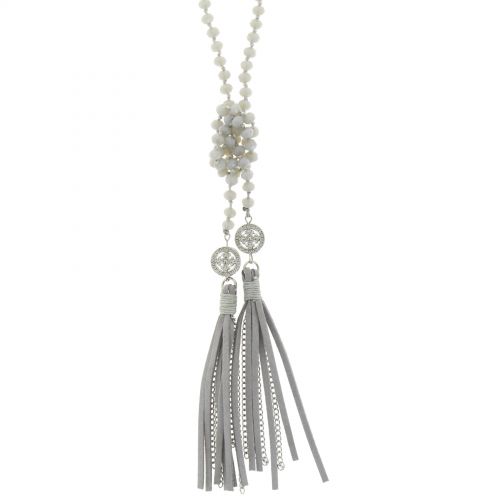 Long necklace VIKE Grey - 9967-33145