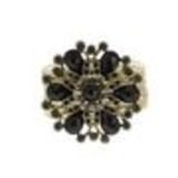 Bracelet fleur Noir - 6034-33750