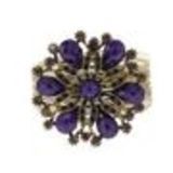 Bracelet fleur Violet - 6034-33751