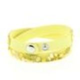 Wrap bracelet KIMMY Yellow - 10045-34353