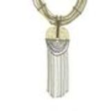 Bronze pearls necklace JULIA Golden - 10057-34507