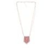 Long bag nekclace LAURE-SOPHIE Pink - 10101-34928
