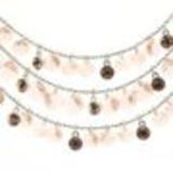 LEINA Rhinestone necklace Pink - 10103-34946