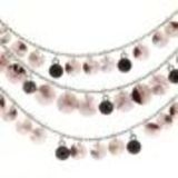 LEINA Rhinestone necklace Purple - 10103-34947