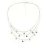 LEINA Rhinestone necklace White - 10103-34953