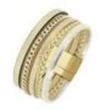 Cuff bracelet ANNYVONNE Golden - 10119-35236
