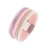 Cuff bracelet ANNYVONNE Pink - 10119-35240