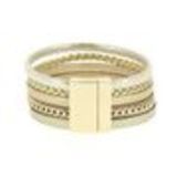 Cuff bracelet ANNYVONNE Golden - 10119-35242