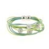 3035 bracelet Green-Yellow - 3035-36217