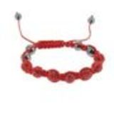 Bracelet shamballa Rouge - 2432-36230