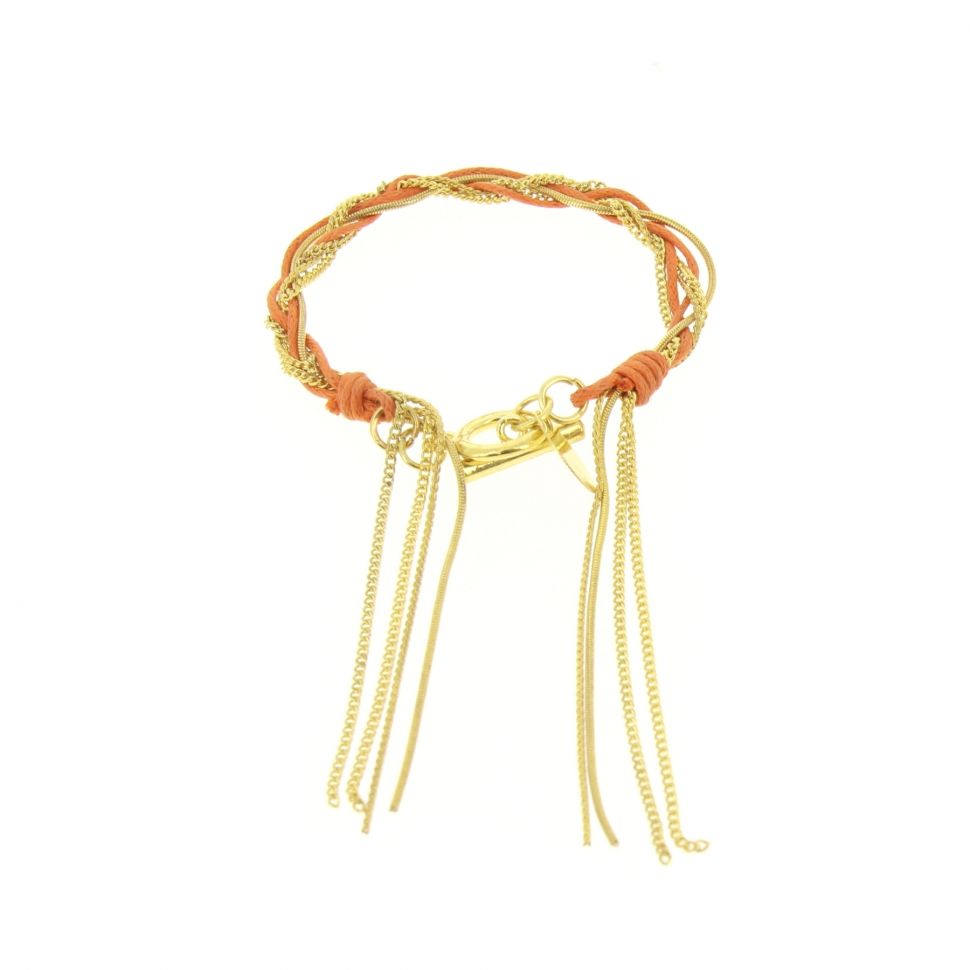 Bracelet Tressé RON-01 Orange - 1553-36588