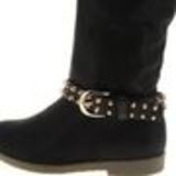 HIBA pair of boot's jewel Black (Golden) - 3860-36658
